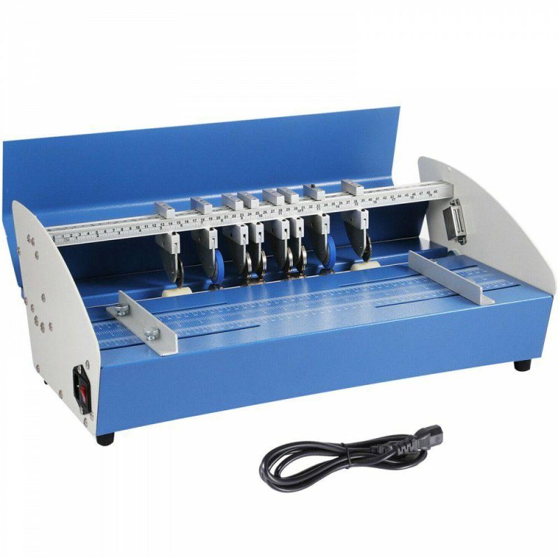 Filing & Binding System |  Electric Creasing Machine 21 Inch Paper Creasing Scoring Machine 3 in 1 Creasing Machine with Heavy Duty Metal Present Multi-function Filing & Binding System Filing & Binding System