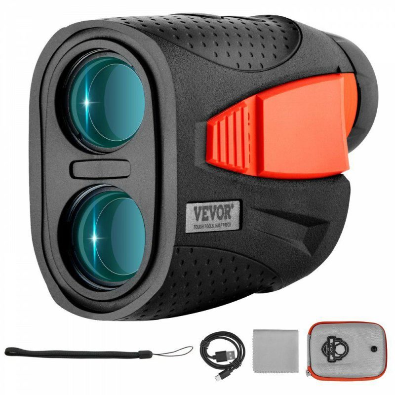 Golf Equipment |  Magnetic Golf Rangefinder, 1300 Yards Laser Golfing Hunting Range Finder, 6X Magnification Golfing Accessory with Distance Measuring, High-Precision Flag Lock Vibration, Slope, USB Charge Golf Equipment Golf Equipment