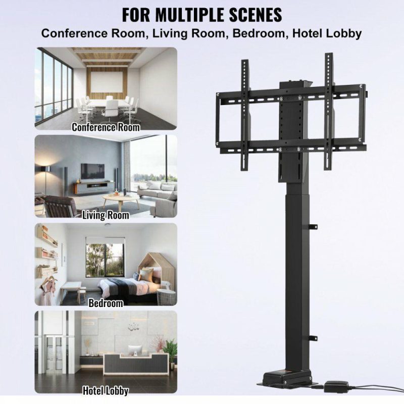 Office Electronics |  Motorized TV Lift Stroke Length 35 Inches Motorized TV Mount Fit for 32-65 Inch TV Lift with Remote Control Height Adjustable 28.7-64.2 Inch,Load Capacity 154 Lbs Office Electronics Office Electronics