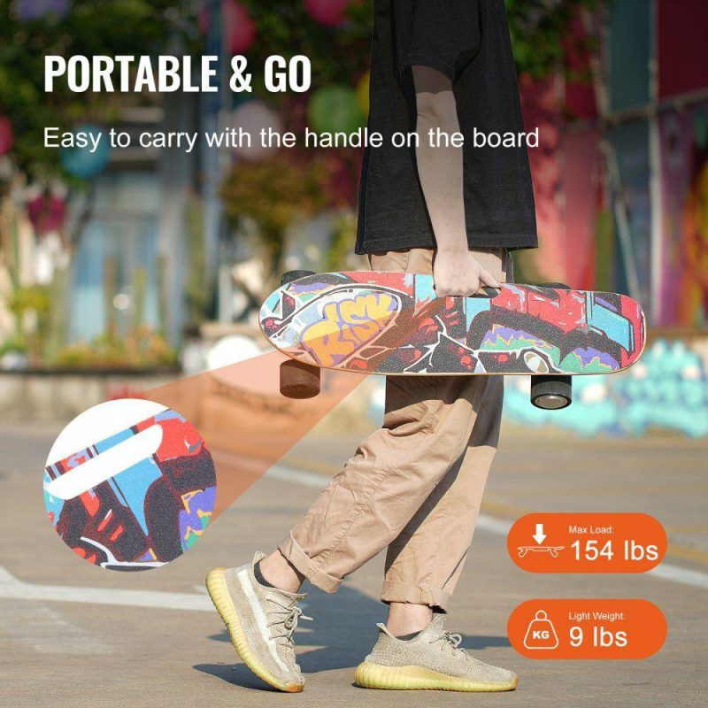 Outdoor Sports |  Electric Longboard Skateboard with Control 5 Miles Range for Adults Kids Outdoor Sports Outdoor Sports