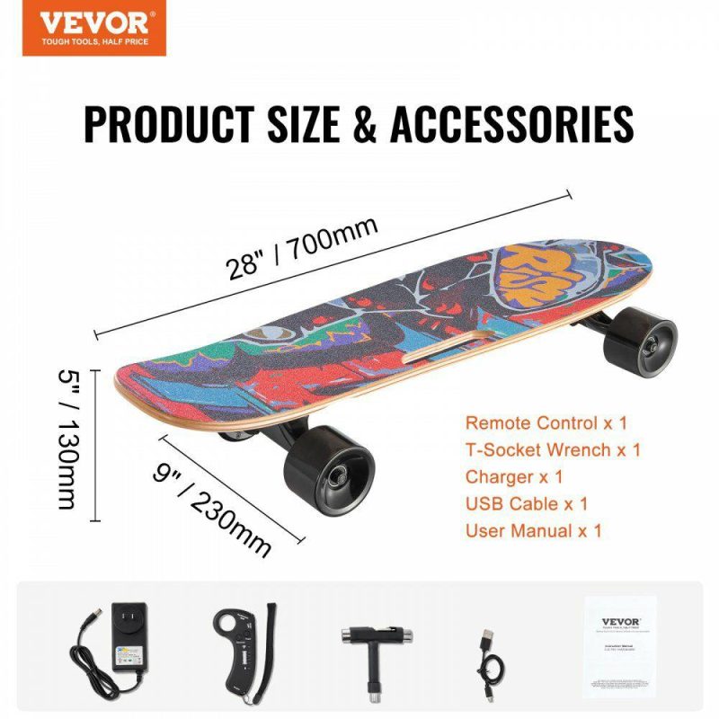 Outdoor Sports |  Electric Longboard Skateboard with Control 5 Miles Range for Adults Kids Outdoor Sports Outdoor Sports