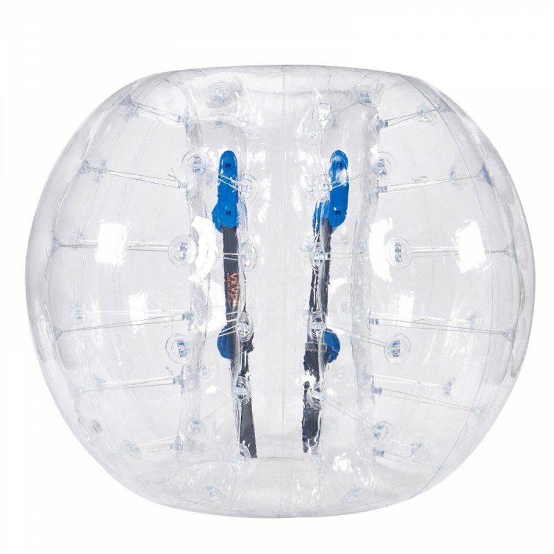 Outdoor Sports |  Inflatable Bumper Ball 1-Pack, 5FT/1.5M Body Sumo Zorb Balls for Teen & Adult, 0.8mm Thick PVC Human Hamster Bubble Balls for Outdoor Team Gaming Play, Bumper Bopper Toys for Garden, Yard, Park Transparent Outdoor Sports Outdoor Sports