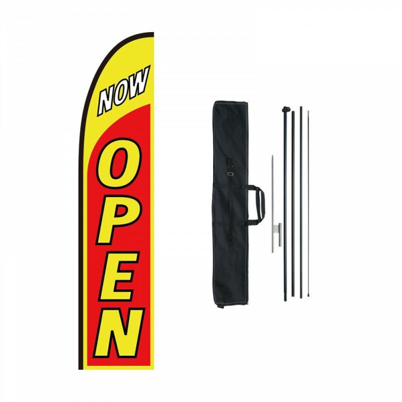 Retail Supplies |  Open Flags for Business Advertising Flags for Outside Banner Flag and Pole Office Supplies Retail Supplies