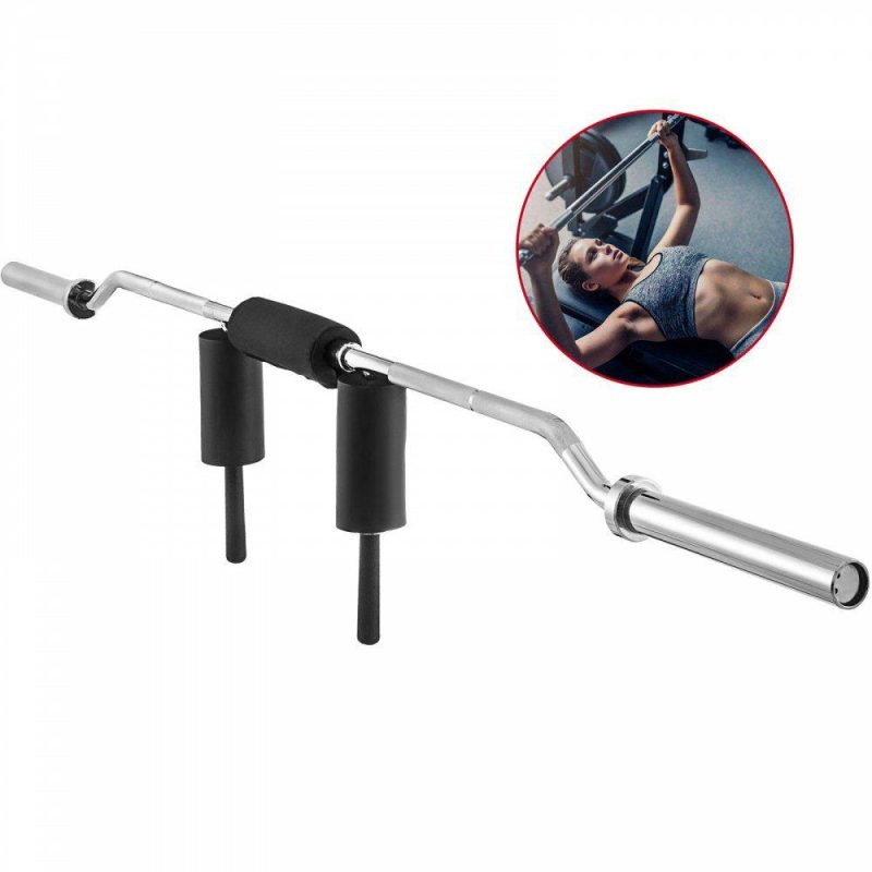 Exercise & Fitness |  Olympic Safety Squat Bar, Fitness Squat Olympic Bar, 700lbs Safety Squat Bar Attachment with Shoulder and Arm Pads for Weight Lifting & Bodybuilding Exercise & Fitness Exercise & Fitness