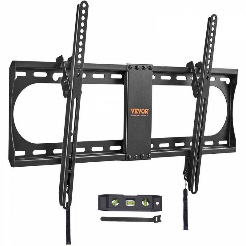 Office Electronics |  Universal TV Wall Mount, Low Profile TV Mount Fits for Most 37-70 inch TVs, Tilt Wall Mount TV Brackets, Max VESA 600x400mm, Holds up to 132 lbs Office Electronics Office Electronics