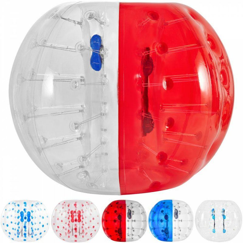 Outdoor Recreation |  Inflatable Bumper Ball 5 FT / 1.5M Diameter, Bubble Soccer Ball, Blow It Up in 5 Min, Inflatable Zorb Ball for Adults or Children (5 FT, Red) Office Supplies Outdoor Recreation